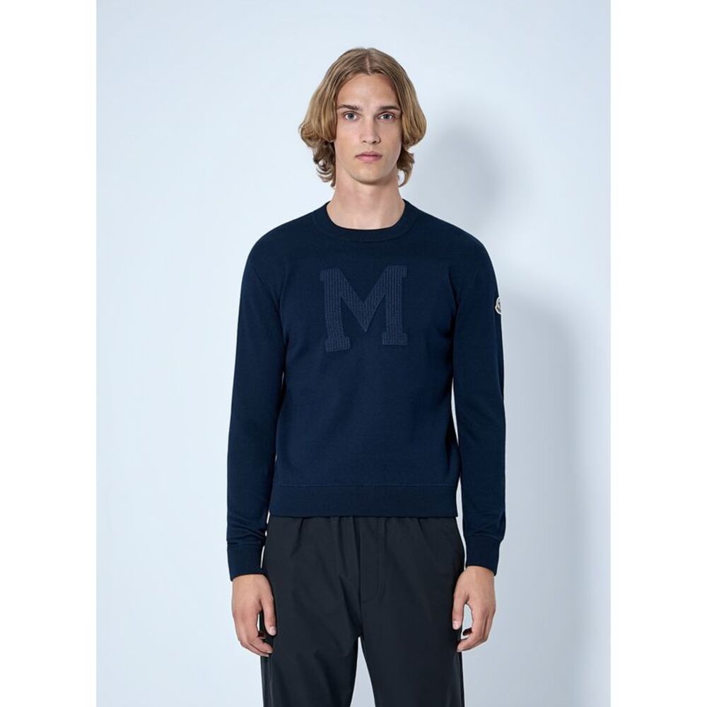 Moncler Men Embroidered Logo Sweater